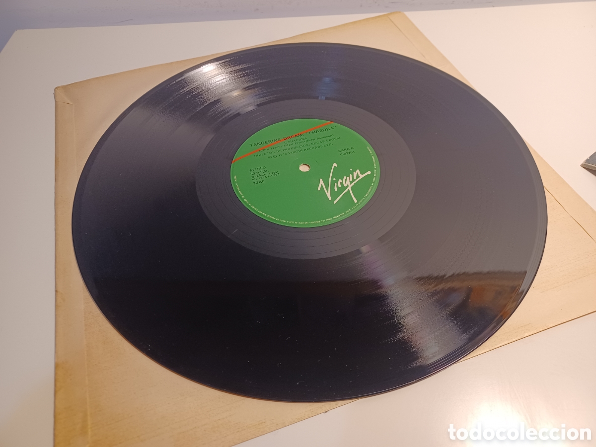 Discos de vinilo: LP vinilo/ Tangerine Dream/ Phaedra - Foto 5