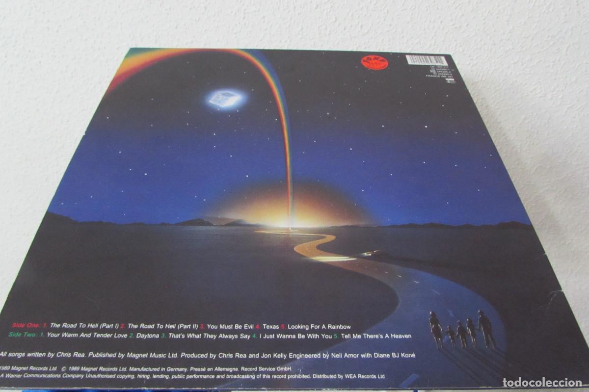 Discos de vinilo: Chris Rea &ndash; The Road To Hell Germany 1989 - Foto 2