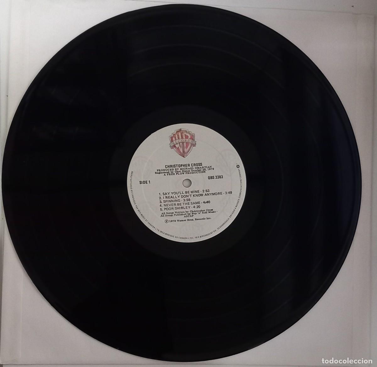 Discos de vinilo: Disco Vinilo LP de Christopher Croos - Foto 3