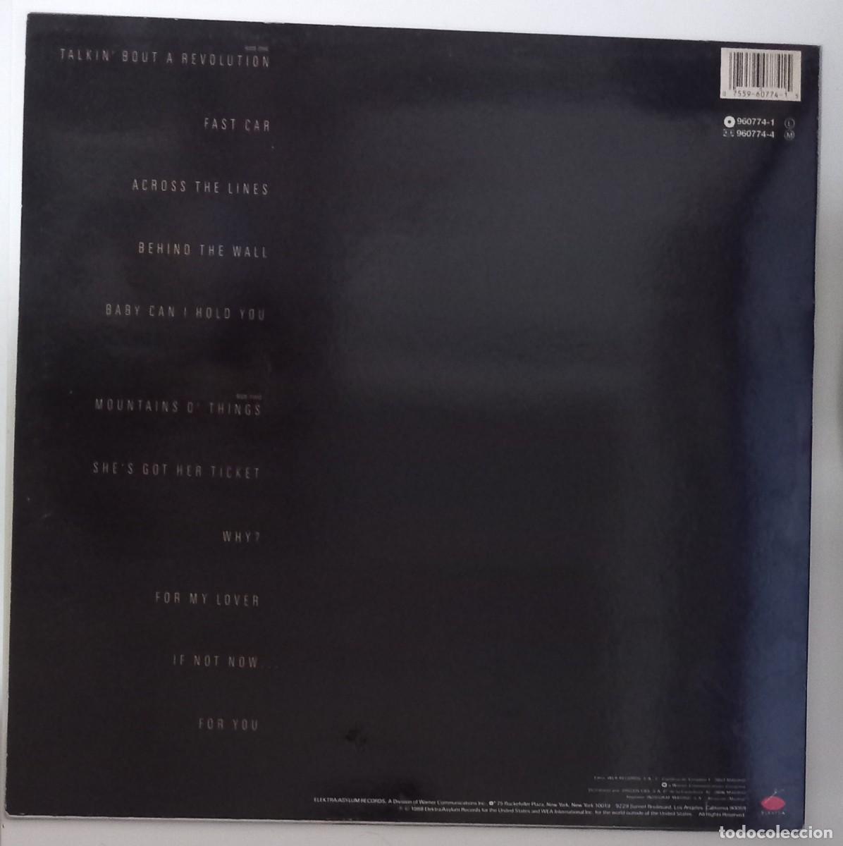Discos de vinilo: Disco vinilo de Tracy Chapman, 1988. - Foto 2