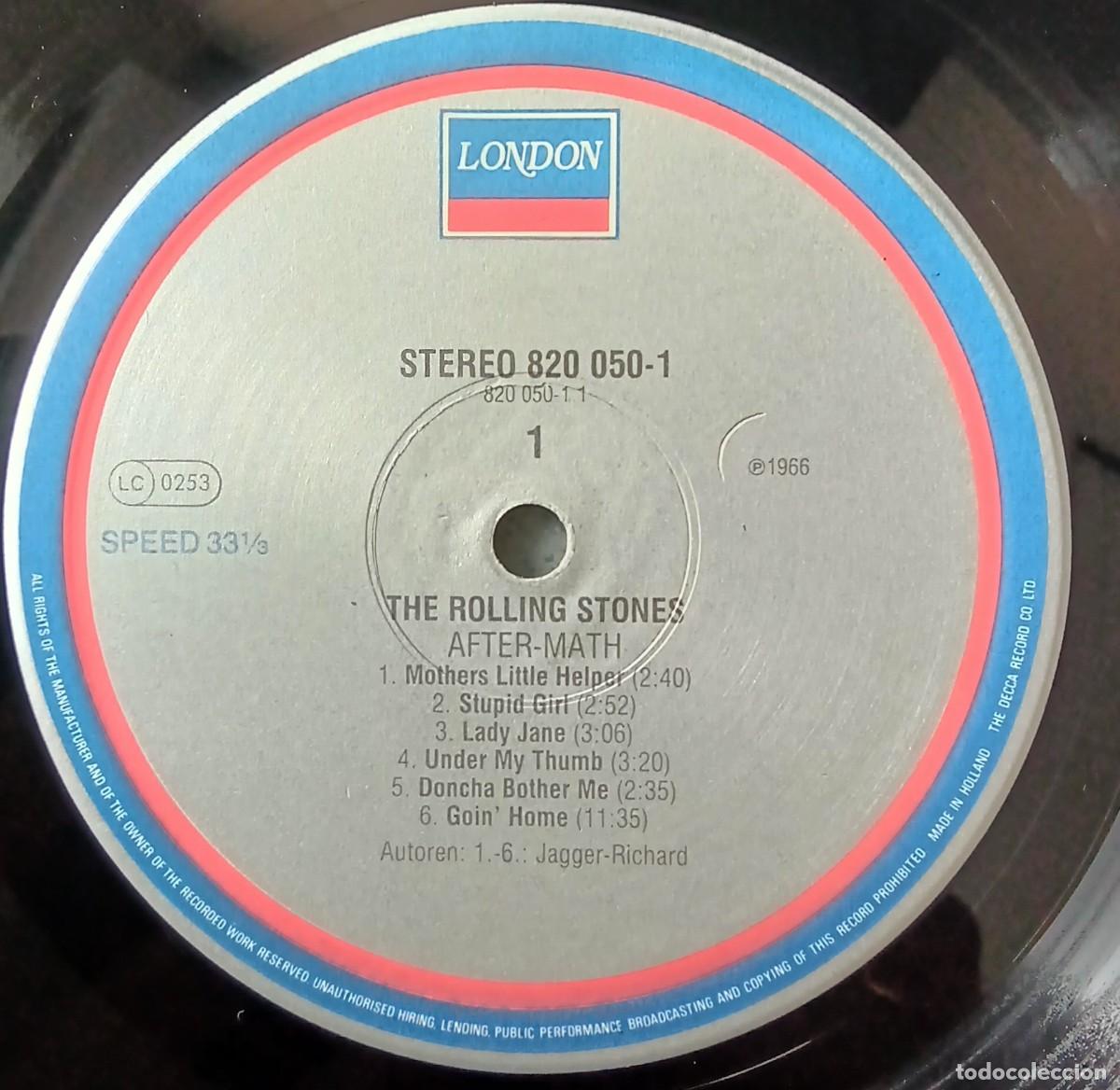 Discos de vinilo: THE ROLLING STONES-After-Math///Edt. Holanda ((VG++/EX)) - Foto 2