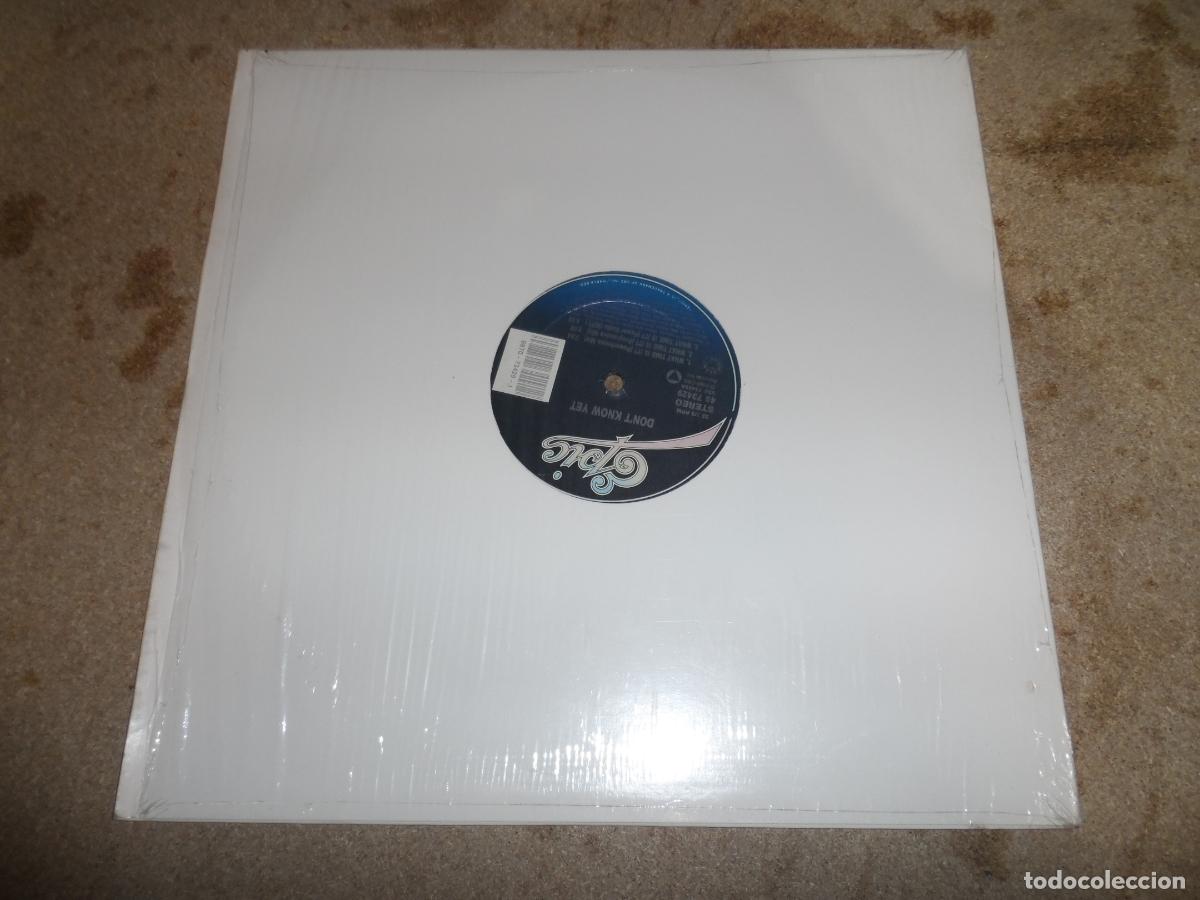 Discos de vinilo: Dont Know Yet - What Time Is It (USA 1990) - Foto 2