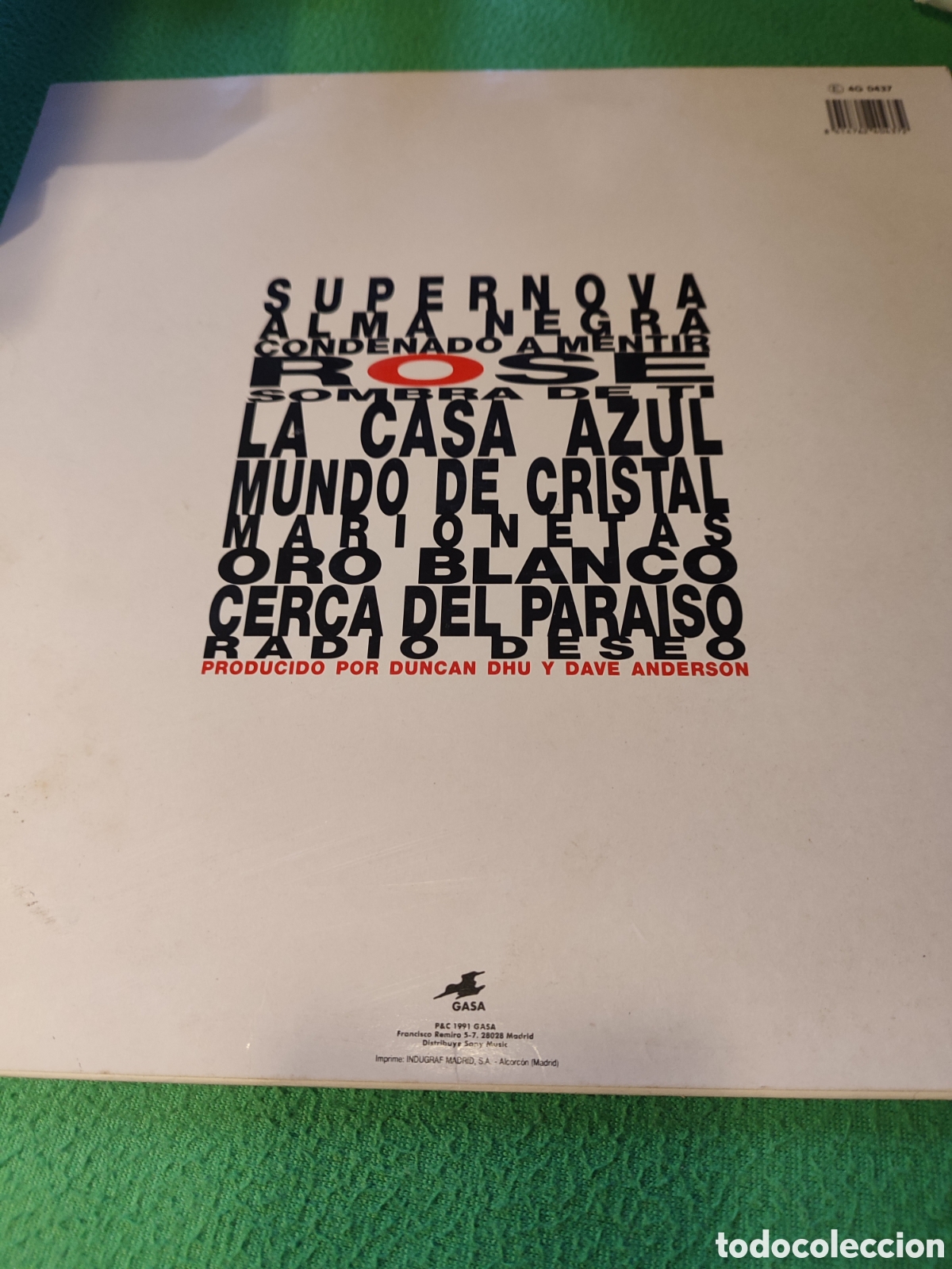 Discos de vinilo: Duncan Dhu - Super Nova 1991 - Foto 2