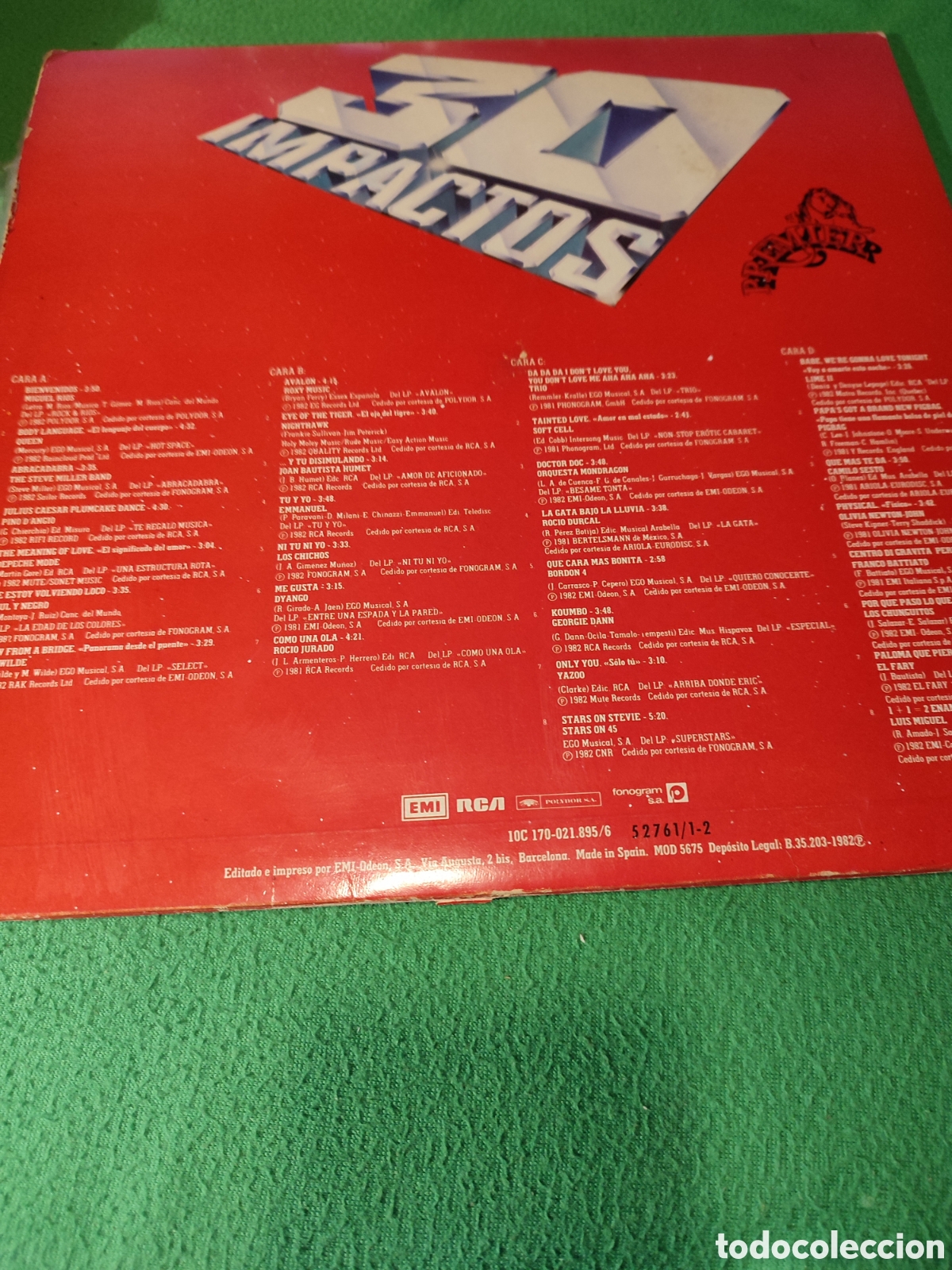 Discos de vinilo: 30 Impactos - Varios Disco Premier 2 Lps - Foto 3