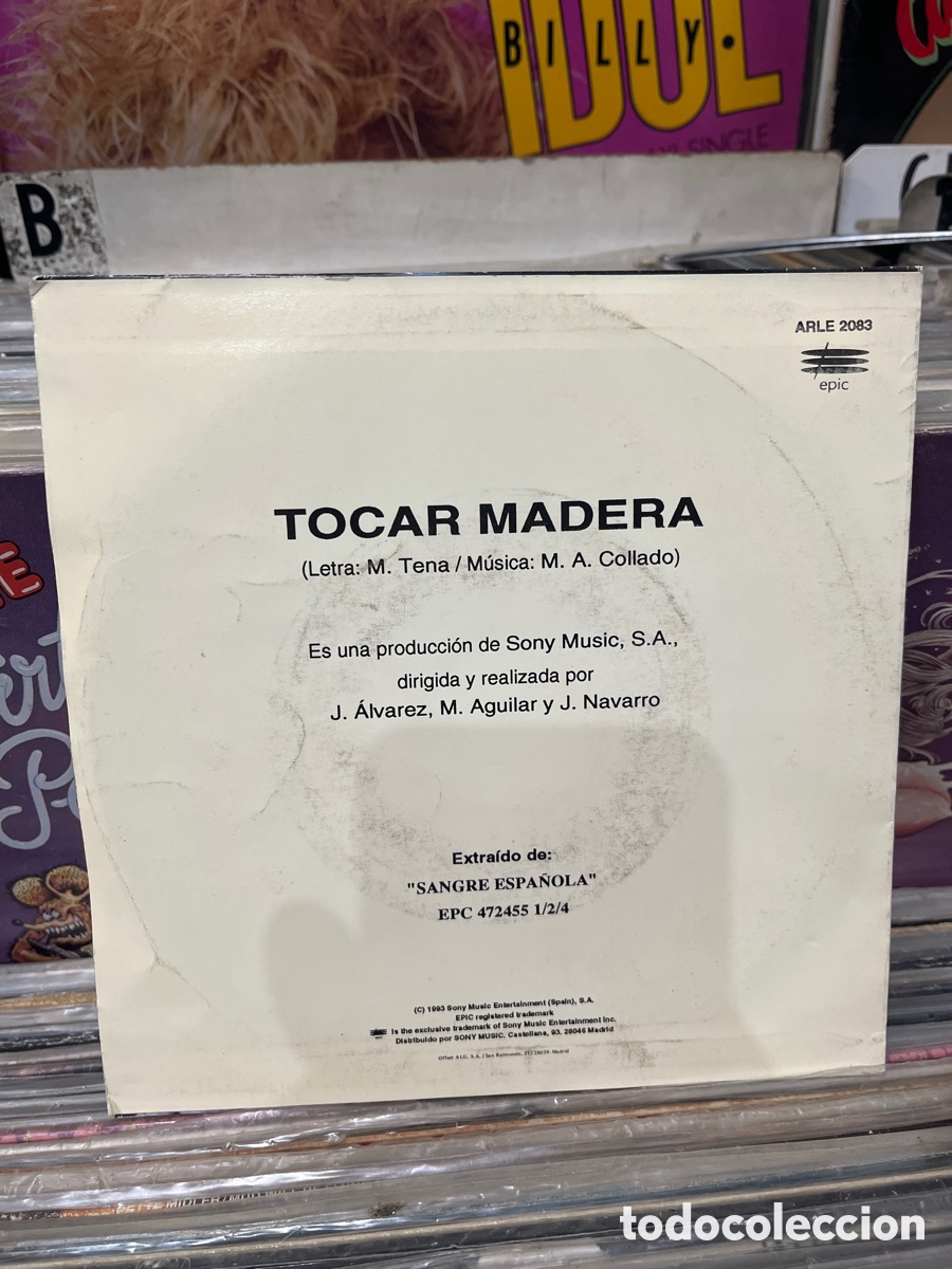 Discos de vinilo: manolo tena tocar madera - Foto 2