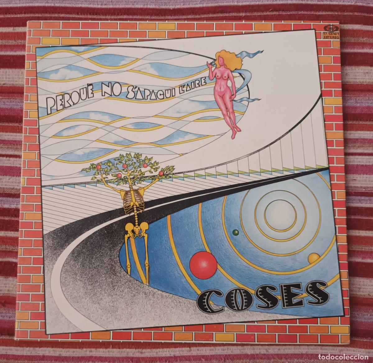 Discos de vinilo: COSES - PERQUE NO S&acute;APAGUE L&acute;AIRE - LP - Foto 1