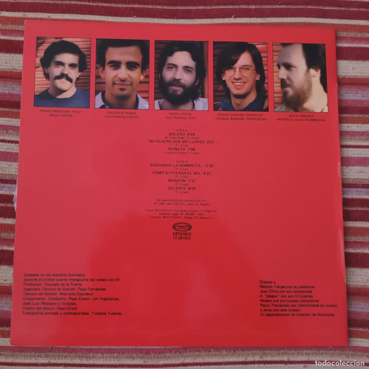 Discos de vinilo: CUARTO MENGUANTE - BUSCANDO LA SOMBRITA - LP - Foto 2