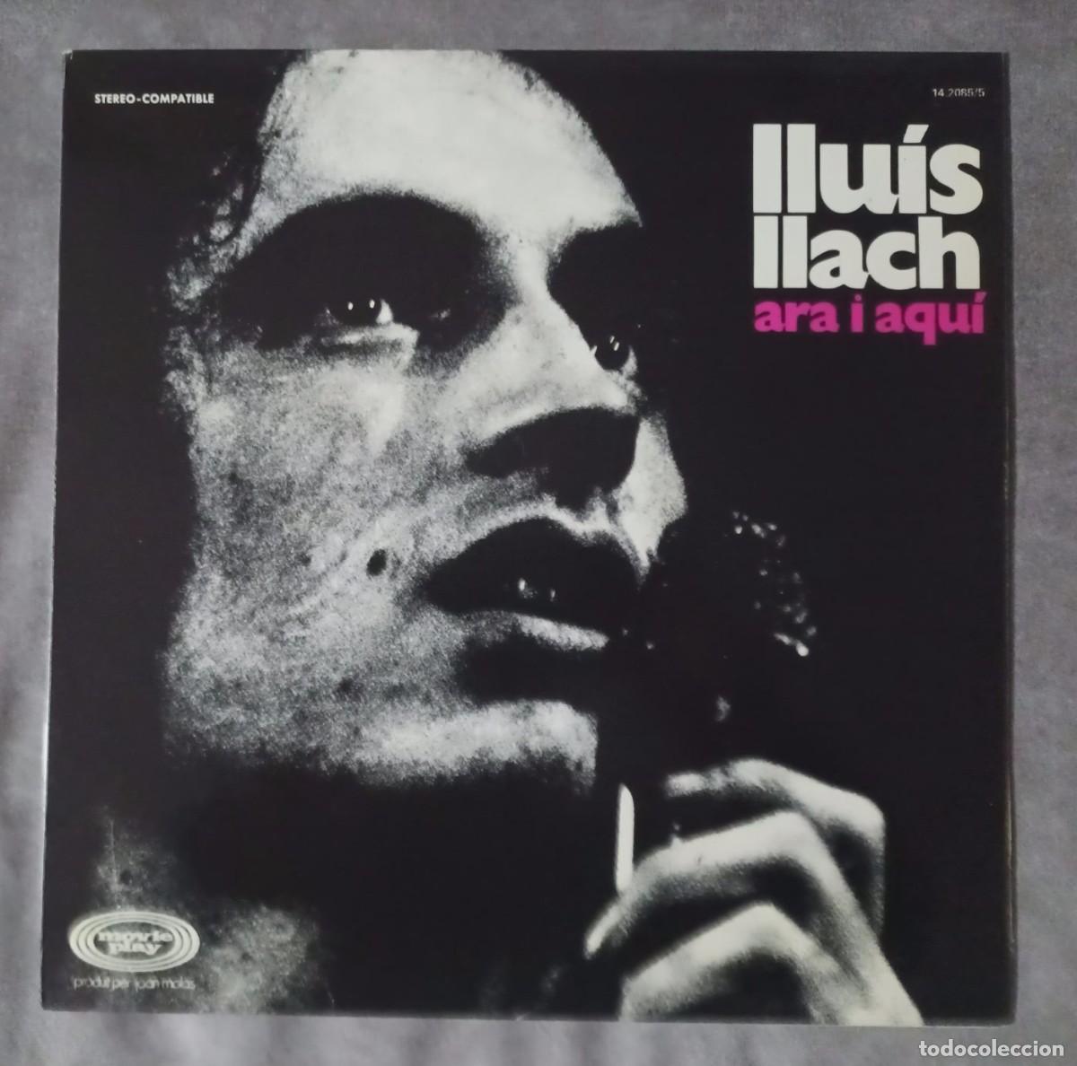 Discos de vinilo: LLUIS LLACH - ARA I AQUI - LP - Foto 1