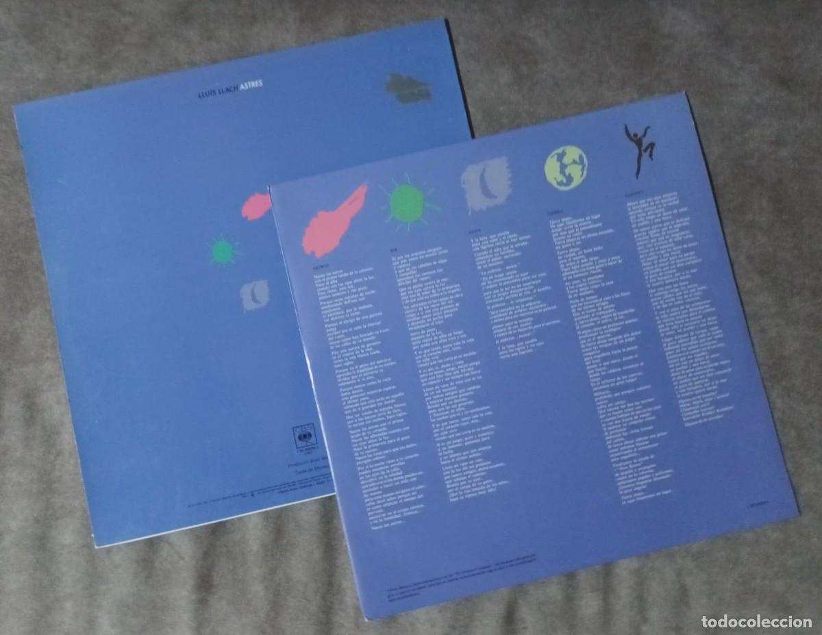 Discos de vinilo: LLUIS LLACH - ASTRES - LP - Foto 3