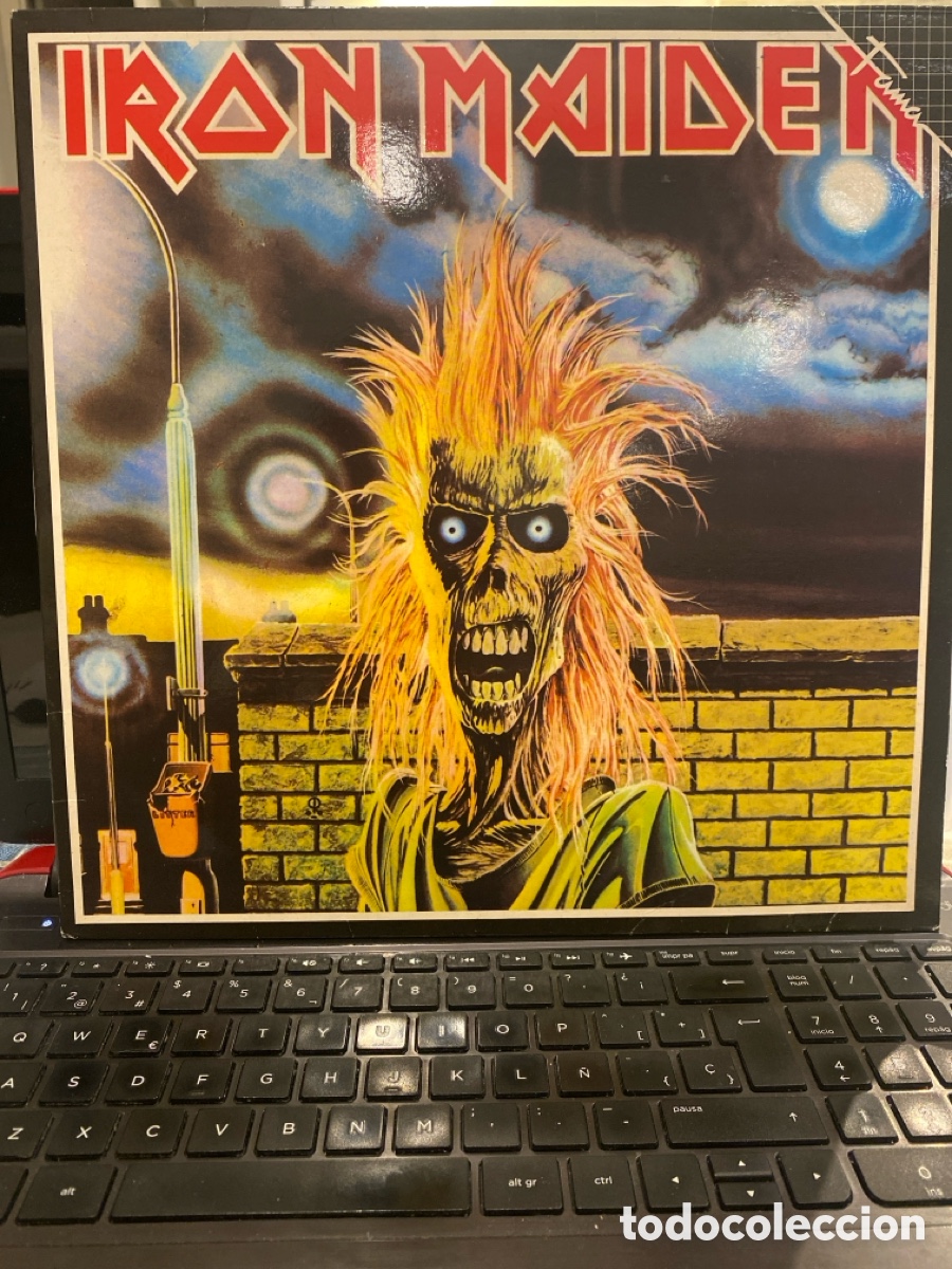 Discos de vinilo: IRON MAIDEN - IRON MAIDEN LP SPAIN - Foto 1