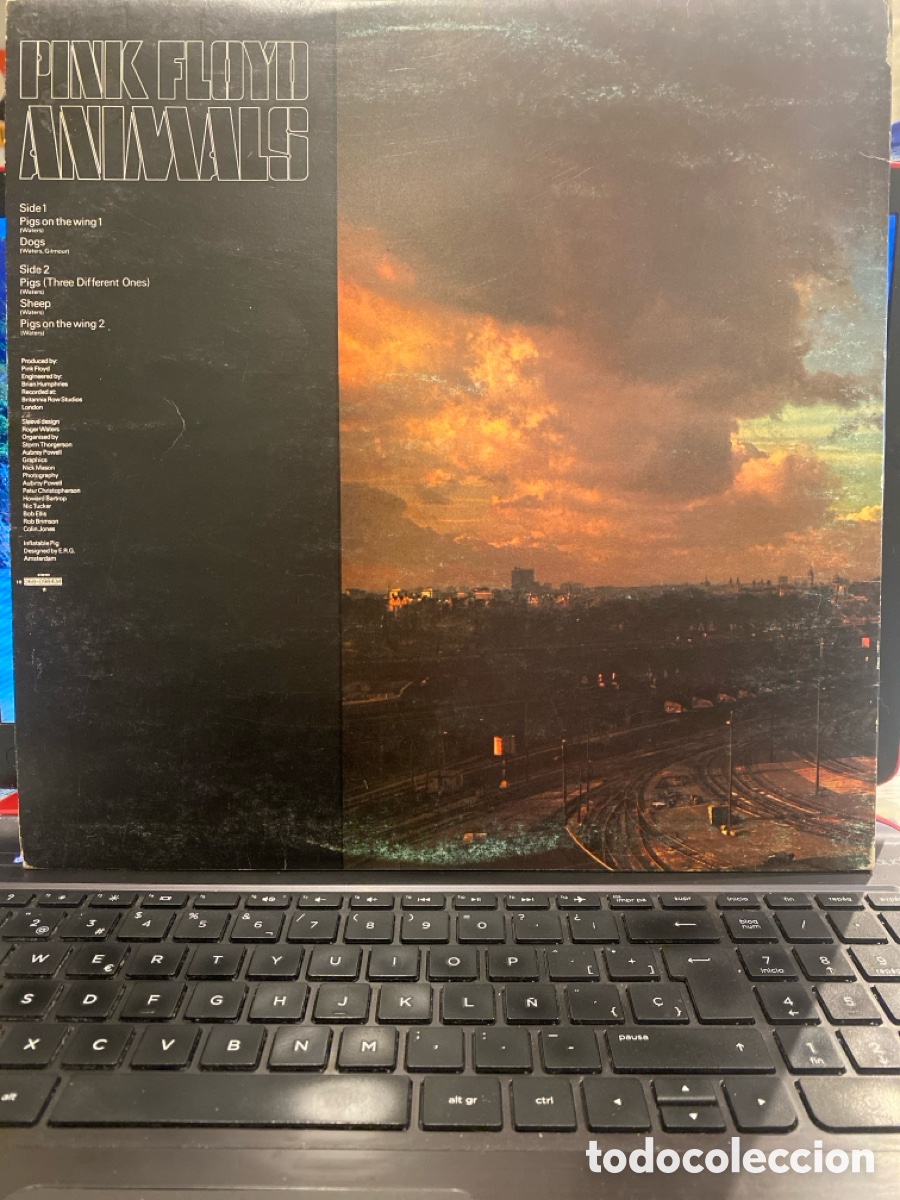 Discos de vinilo: PINK FLOYD - ANIMALS LP SPAIN - Foto 2