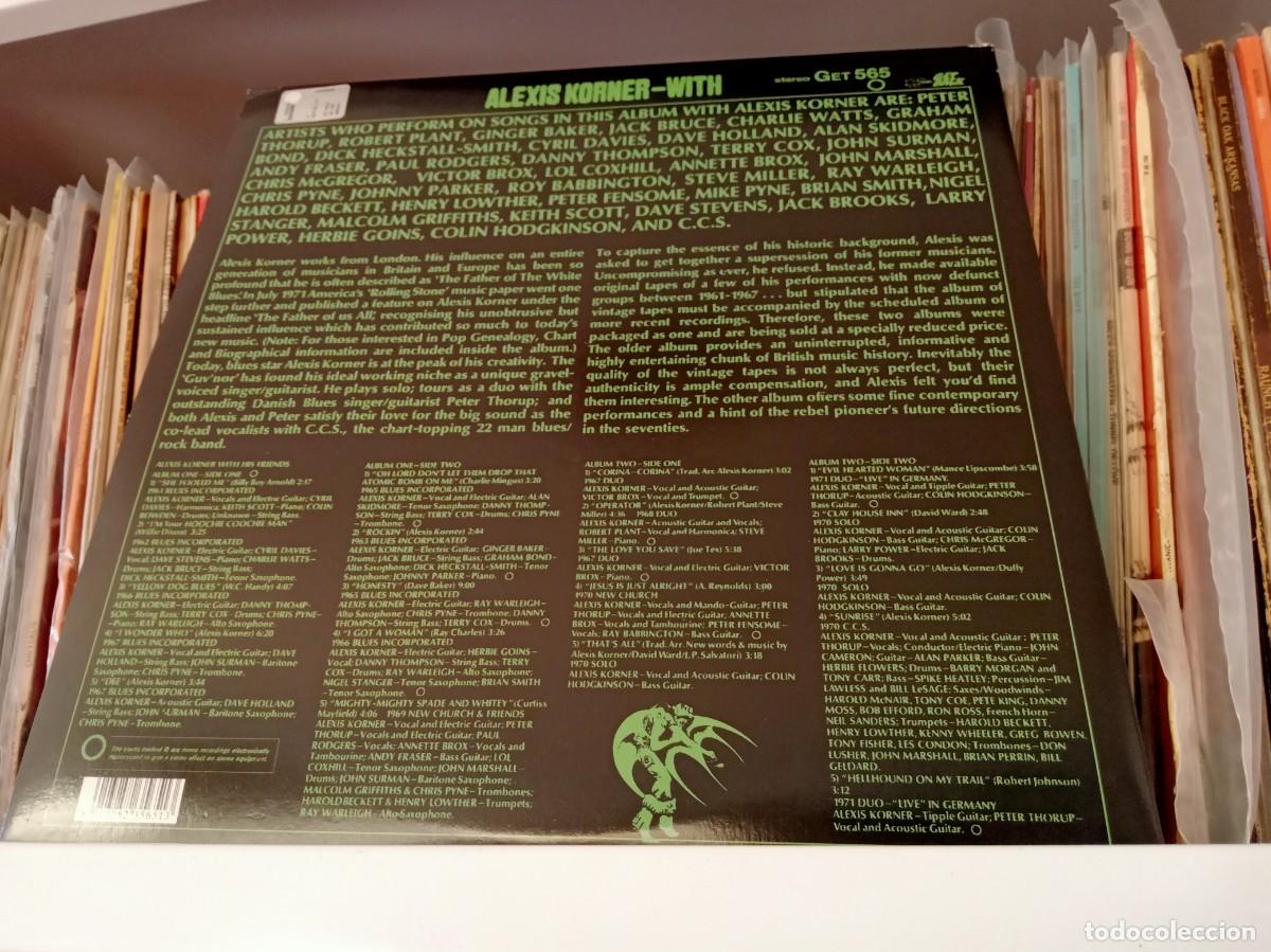 Discos de vinilo: Alexis Korner &lrm;&ndash; Bootleg Him! - 2 lp Italy 2000 - Foto 2