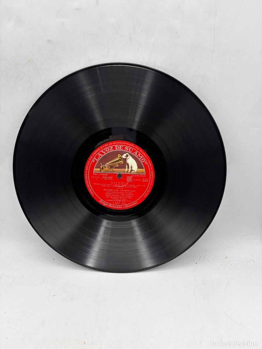 Discos de vinilo: BOX LP - HAENDEL SALOMON &ndash; BEECHAM &ndash; ORATORIO &ndash; 2 DISCOS - Foto 4