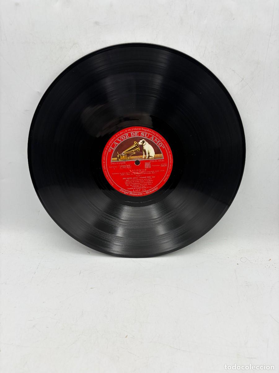 Discos de vinilo: BOX LP - HAENDEL SALOMON &ndash; BEECHAM &ndash; ORATORIO &ndash; 2 DISCOS - Foto 5