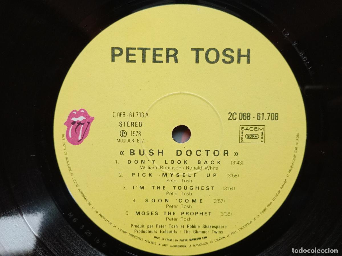 Discos de vinilo: Peter Tosh - Bush Doctor - Foto 3