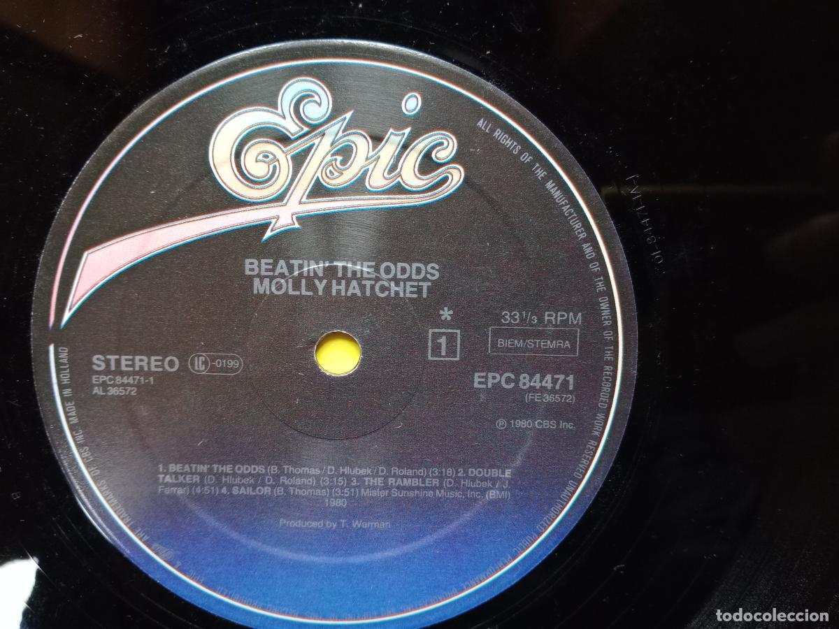 Discos de vinilo: Molly Hatchet - beattin the odds - Foto 6