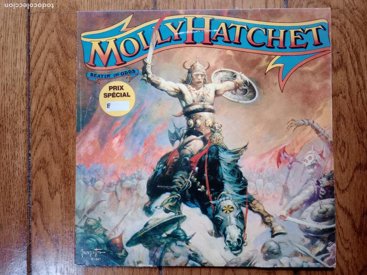 Discos de vinilo: Molly Hatchet - beattin the odds - Foto 1