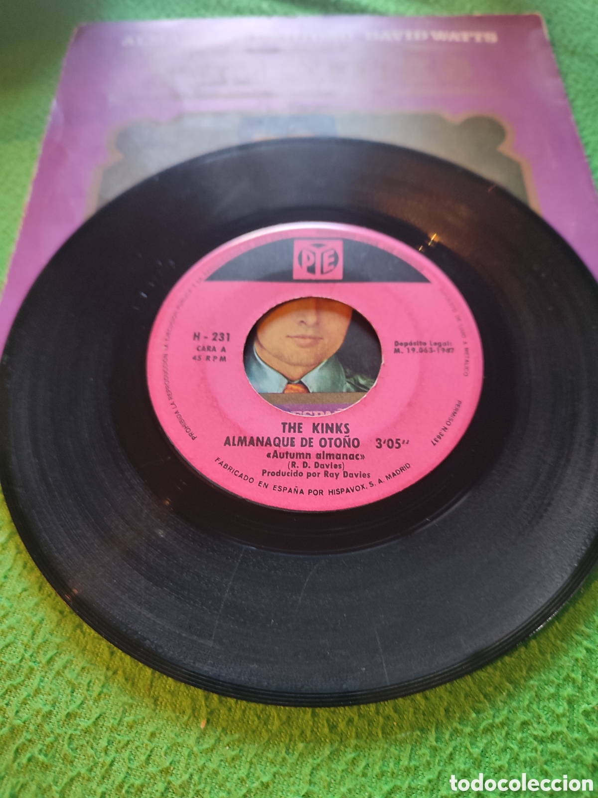 Discos de vinilo: The Kinks - Almanaque de oto&ntilde;o - Foto 2