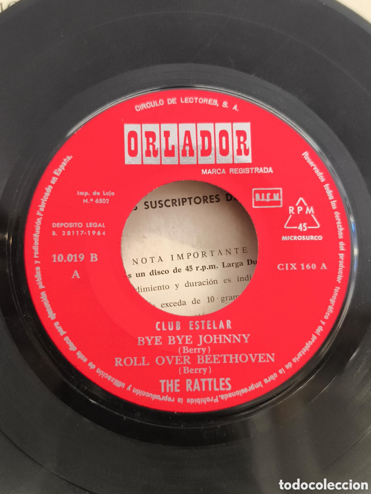 Discos de vinilo: The rattles Life recording - Foto 3