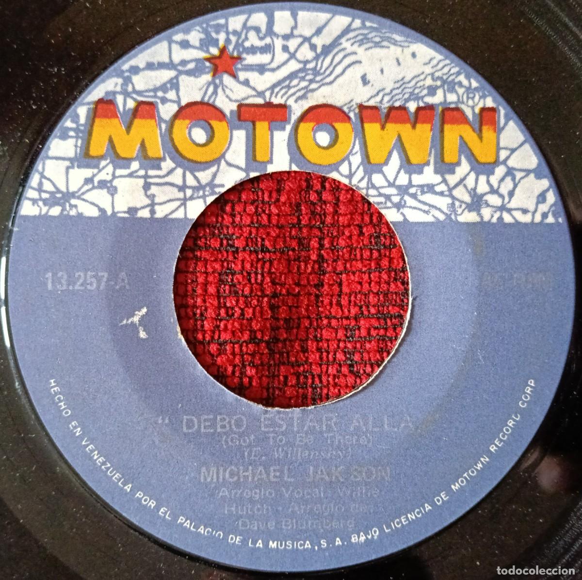 Discos de vinilo: MICHAEL JACKSON Got to be there SINGLE VINILO VENEZUELA - Foto 1