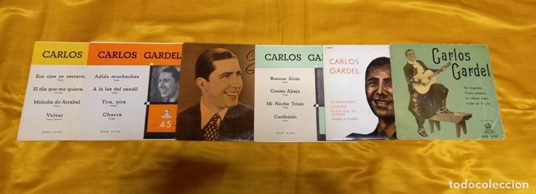 Discos de vinilo: Discos de vinilo Carlos Gardel antiguos e impecables - Foto 1