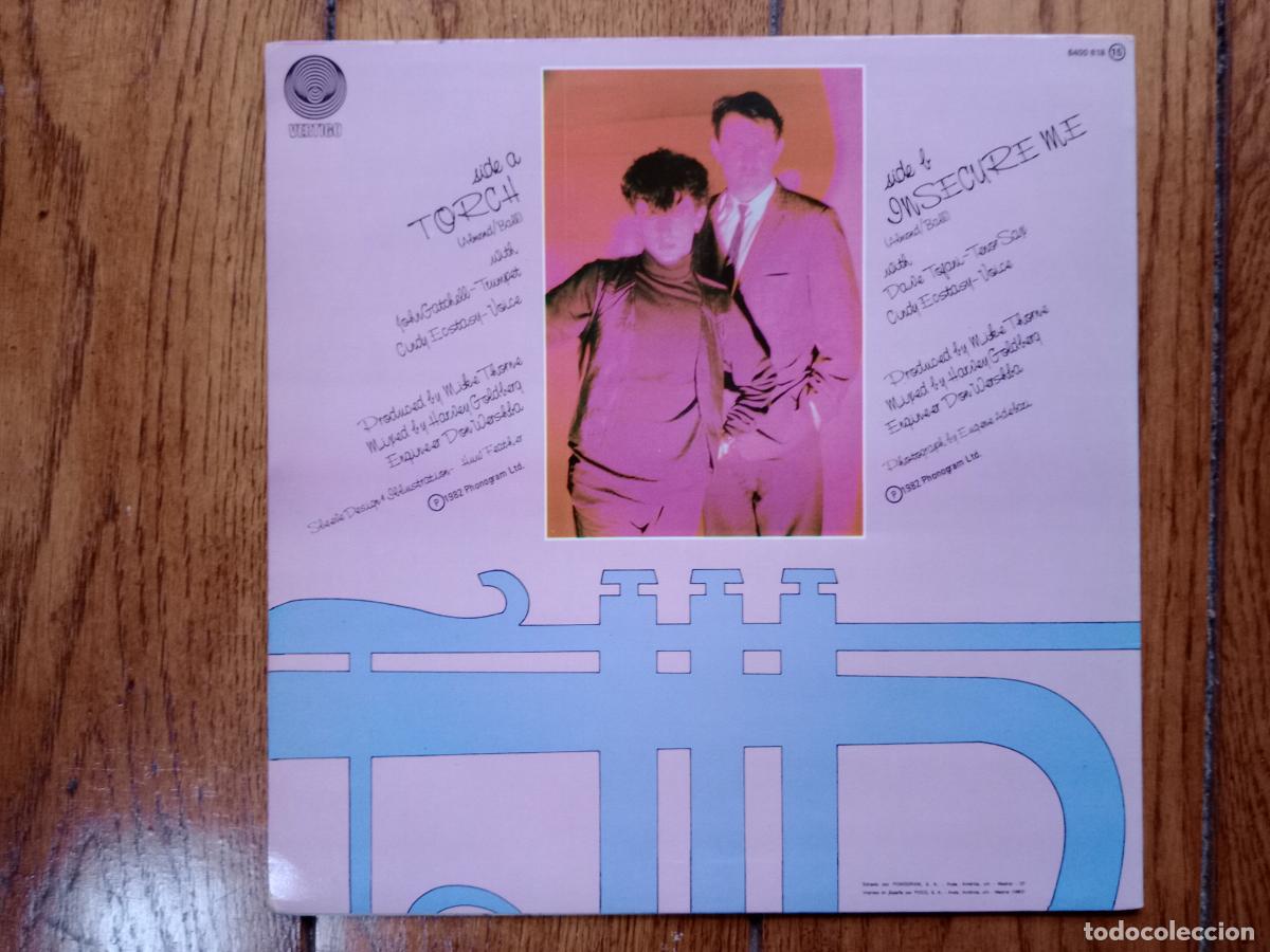 Discos de vinilo: Soft Cell - torch (antorcha) + insecure me - Foto 2