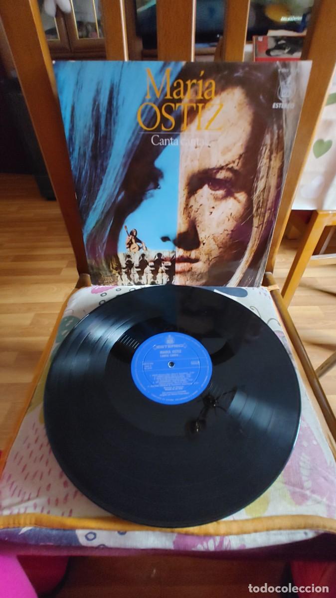 Discos de vinilo: MARIA OSTIZ-LP CANTA CANTA - Foto 1