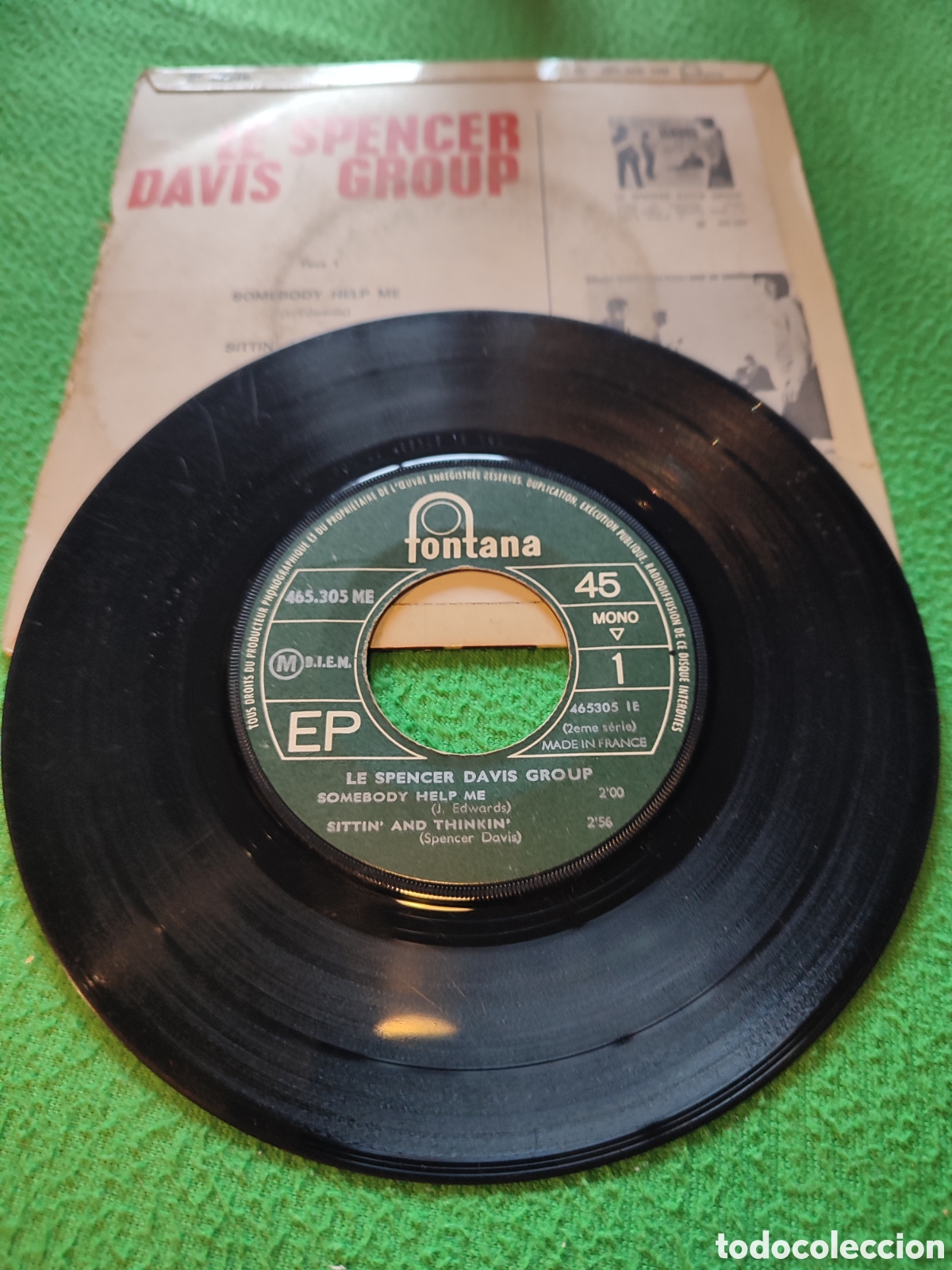 Discos de vinilo: Le Spencer David Group - Somebody help me + 3 - Foto 3