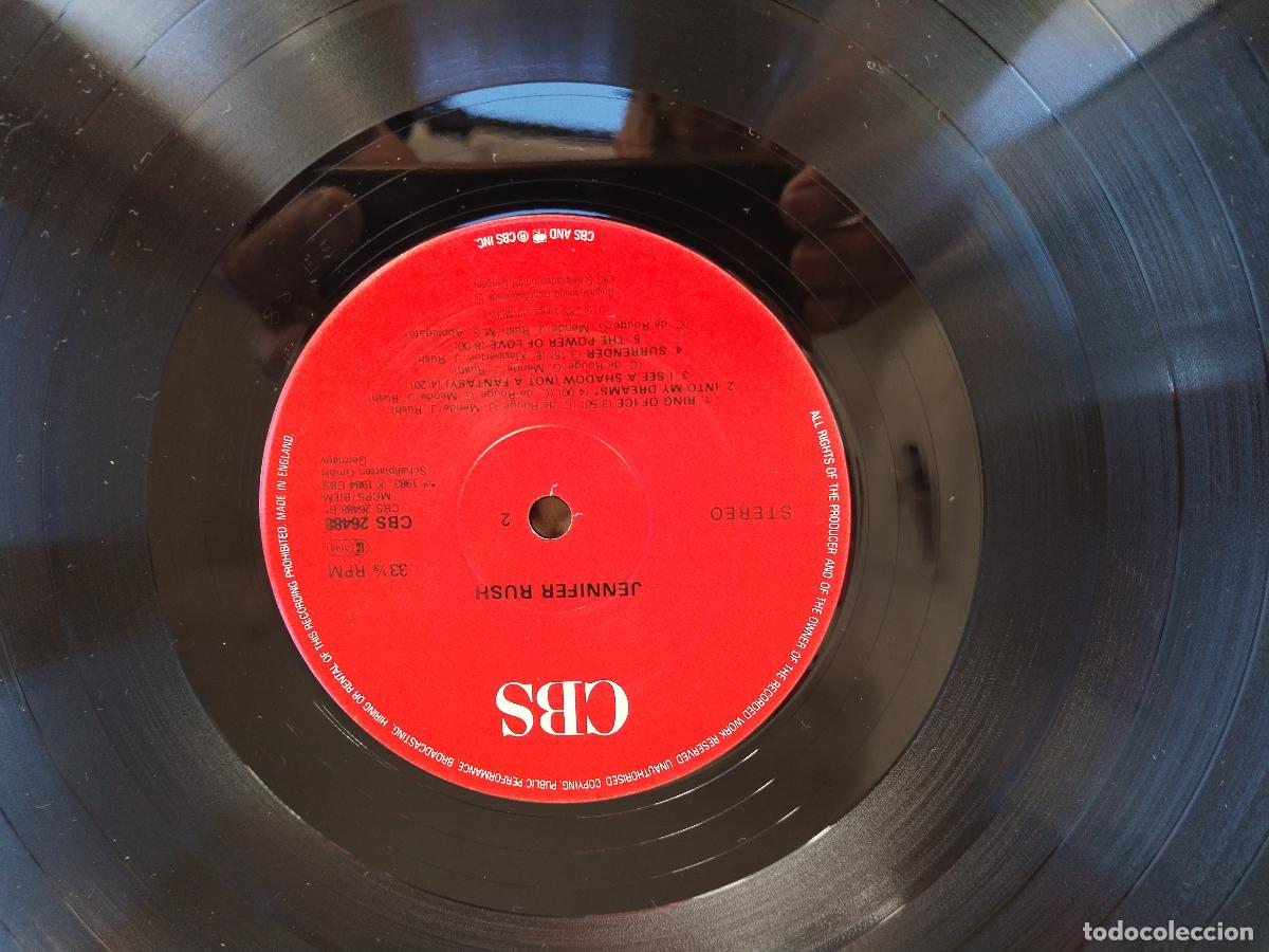 Discos de vinilo: jennifer rush - cbs - 1984 - c184 - Foto 4