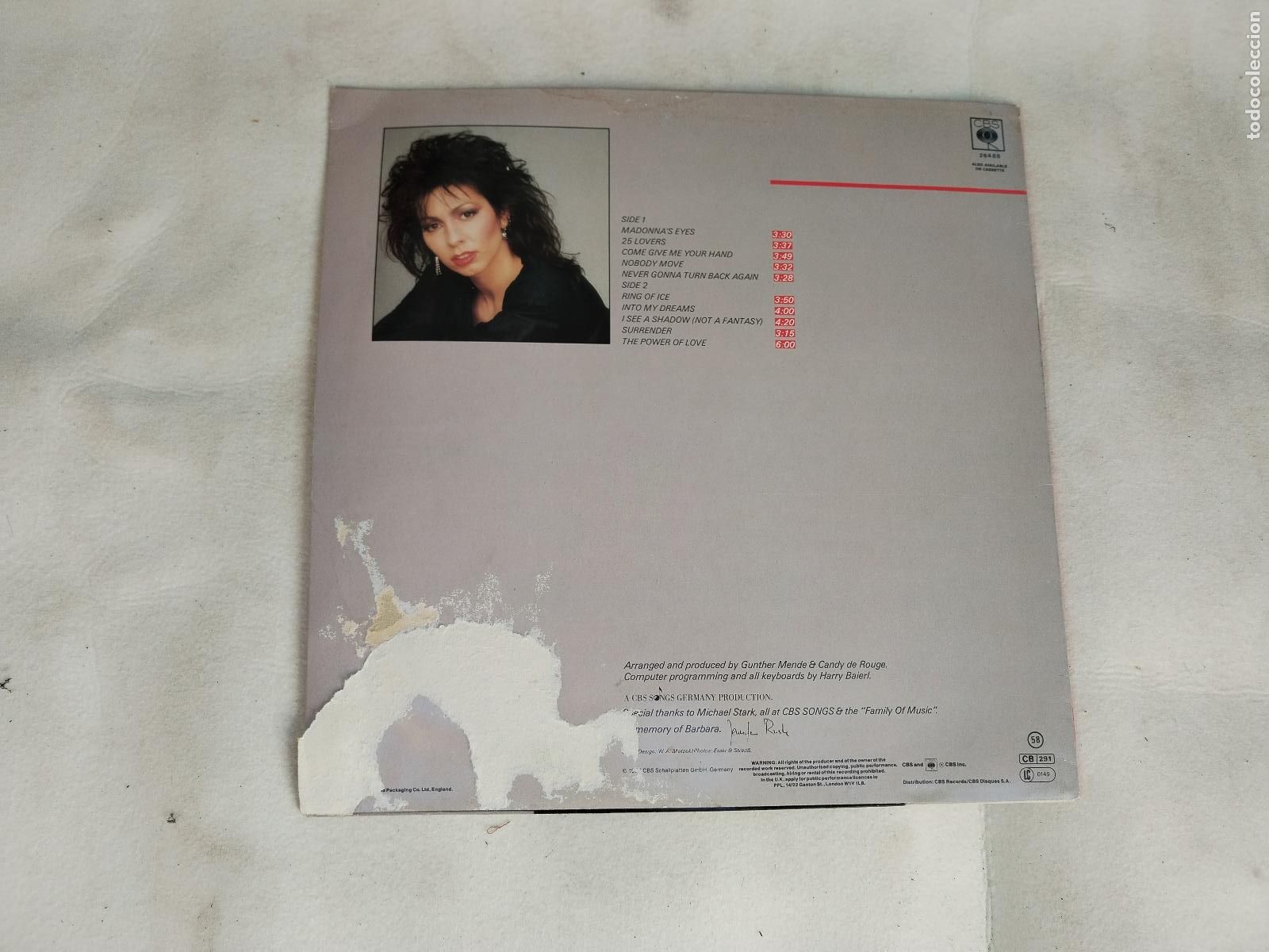 Discos de vinilo: jennifer rush - cbs - 1984 - c184 - Foto 7