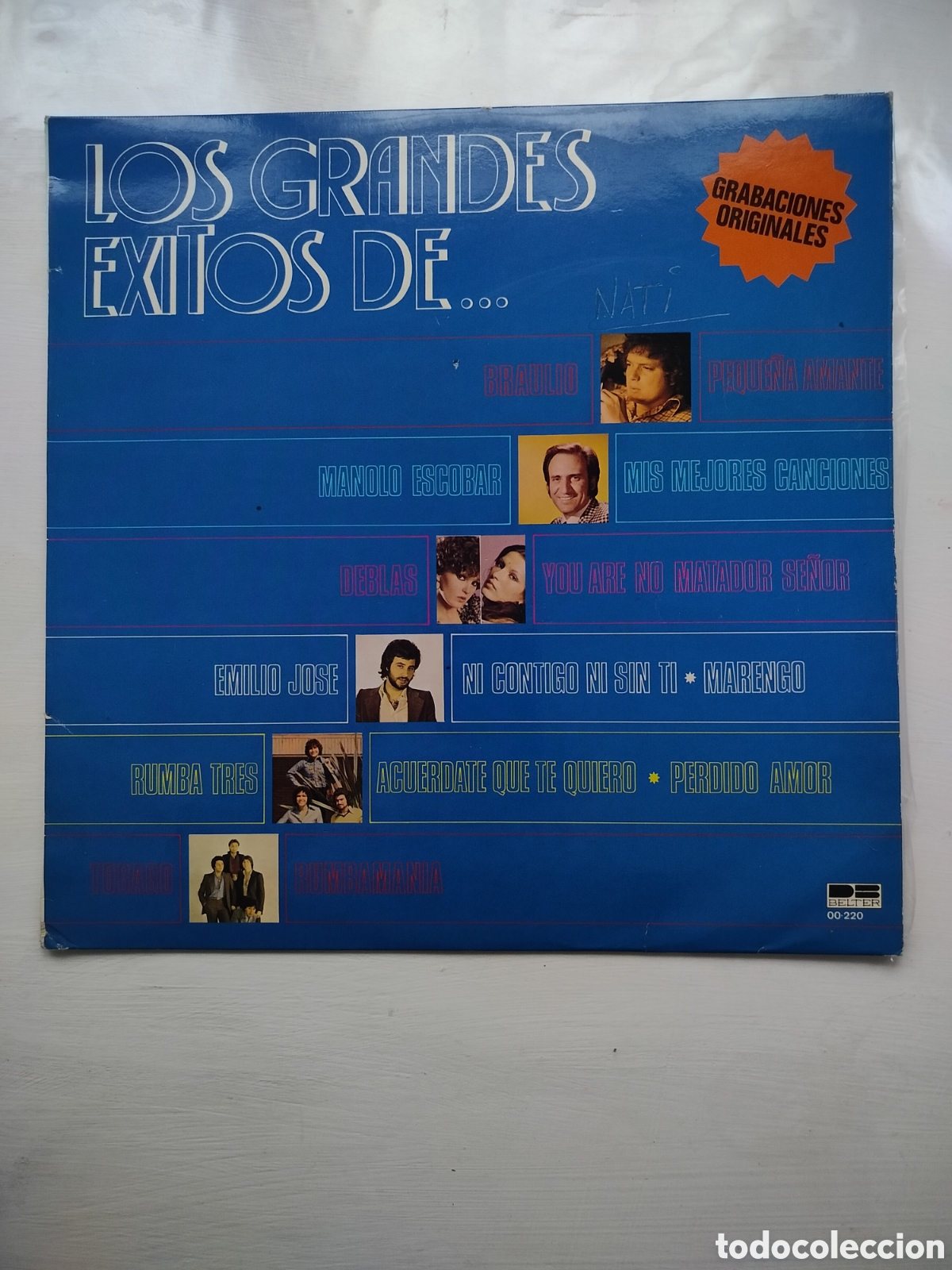 Discos de vinilo: Grandes &Eacute;xitos LP Promo - Foto 1