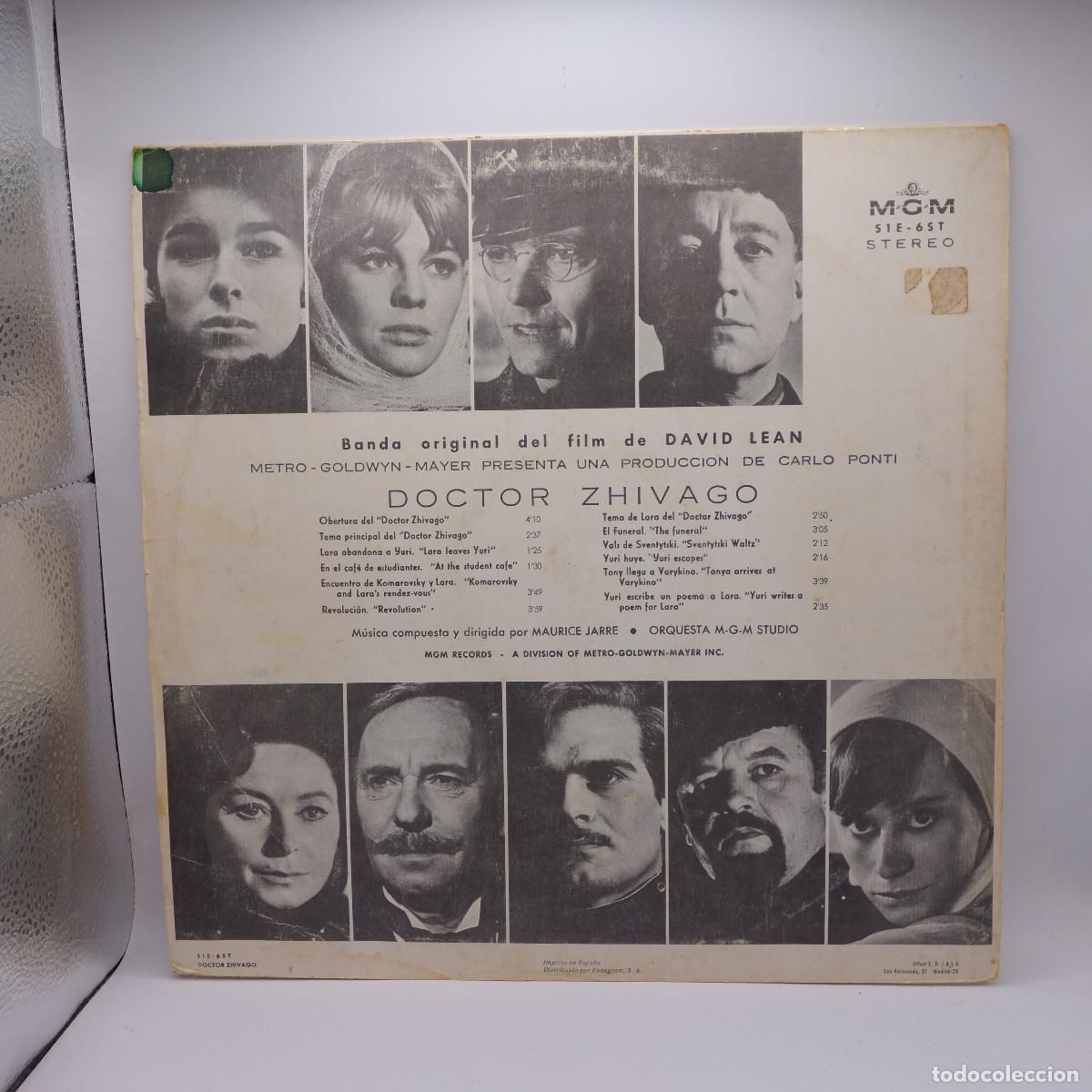 Discos de vinilo: DOCTOR ZHIVAGO - BSO - Foto 2