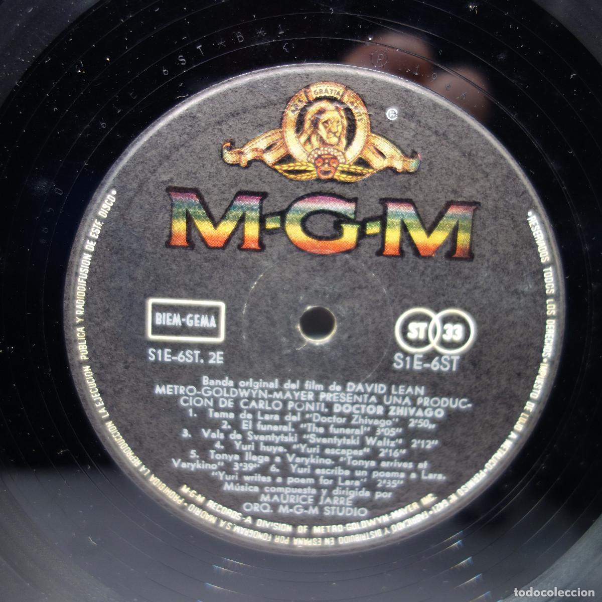 Discos de vinilo: DOCTOR ZHIVAGO - BSO - Foto 8