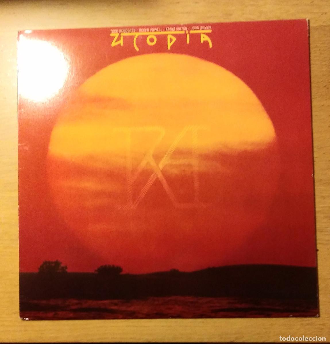 Discos de vinilo: UTOPIA: &rdquo;RA&rdquo;. LP VINILO 1987- PROG ROCK - POP ROCK - Foto 1