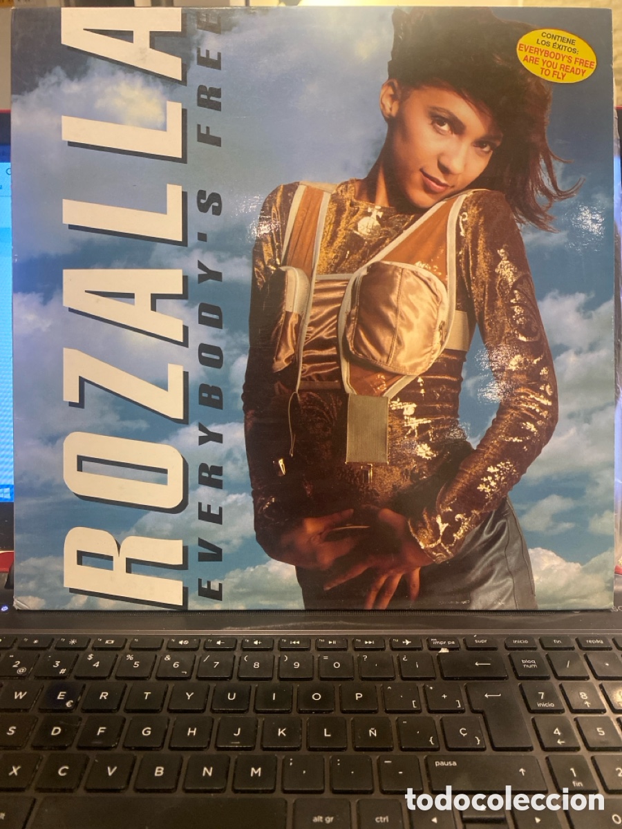 Discos de vinilo: ROZALLA - EVERYBODYS FREE MAXI SINGLE SPAIN - Foto 1