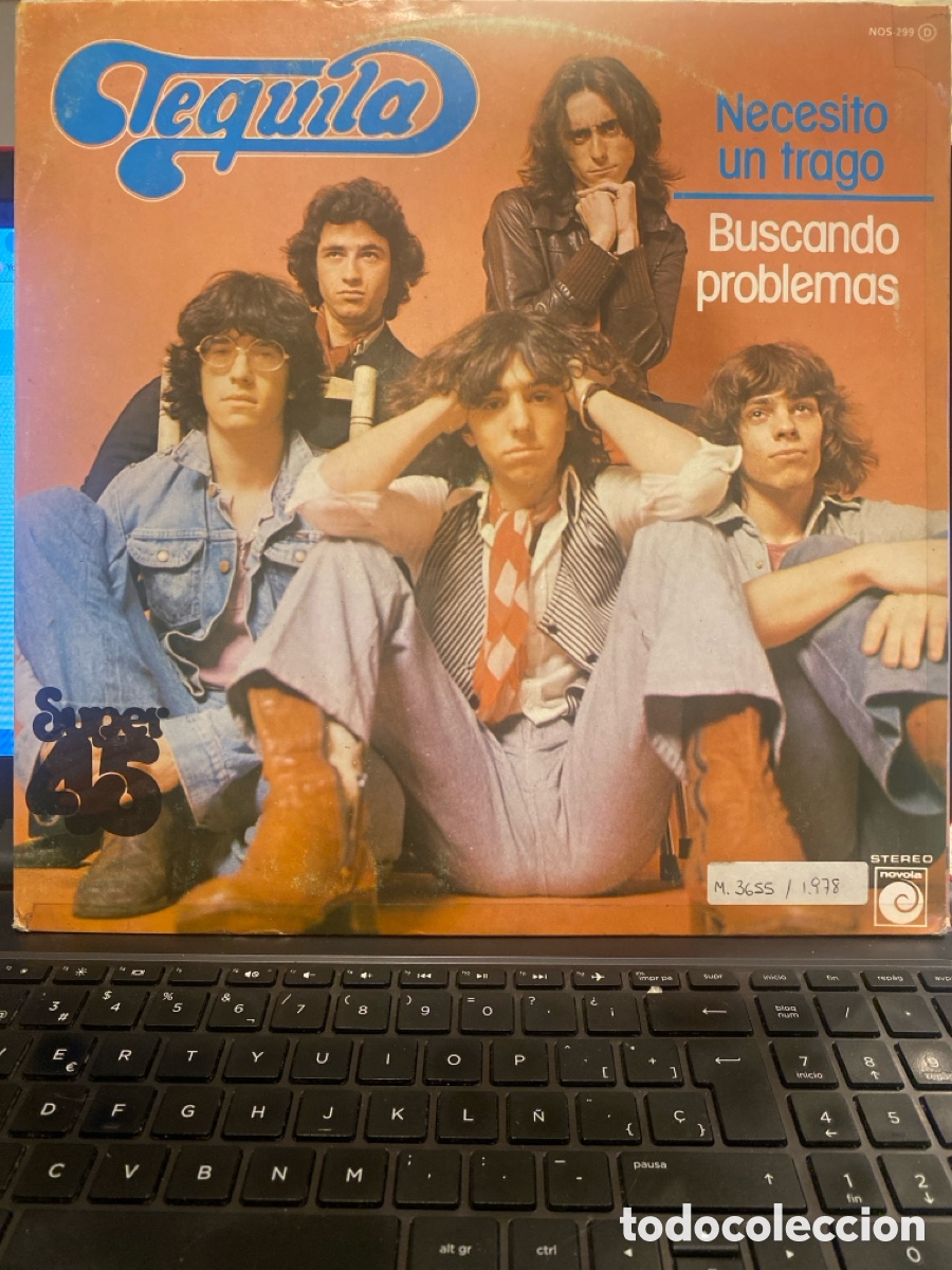 Discos de vinilo: TEQUILA - NECESITO UN TRAGO MAXI SINGLE SPAIN - Foto 1