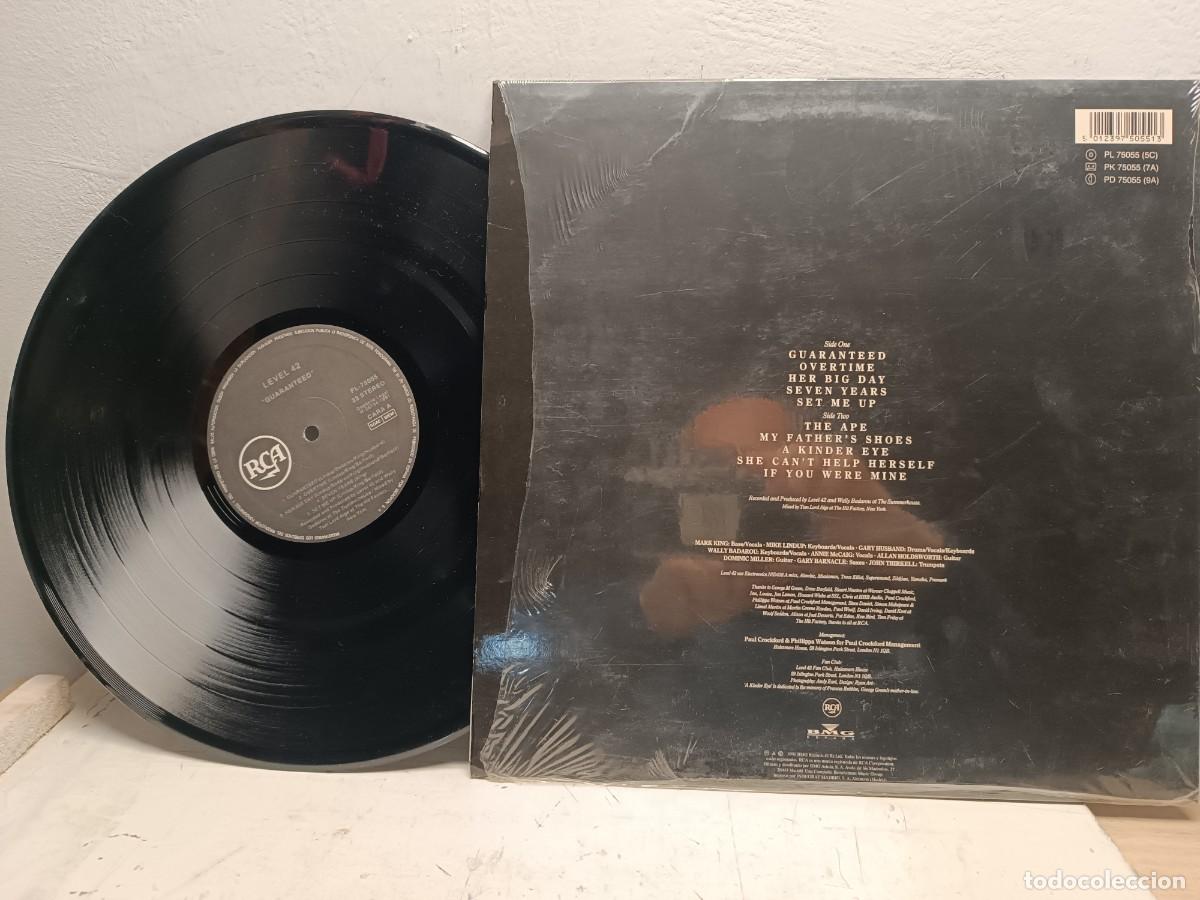 Discos de vinilo: Level 42 -Guaranteed (1991) LP - Foto 2