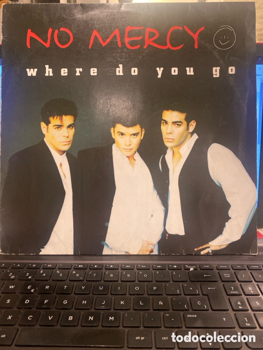 Discos de vinilo: NO MERCY - WHERE DO YOU GO MAXI SINGLE - Foto 1