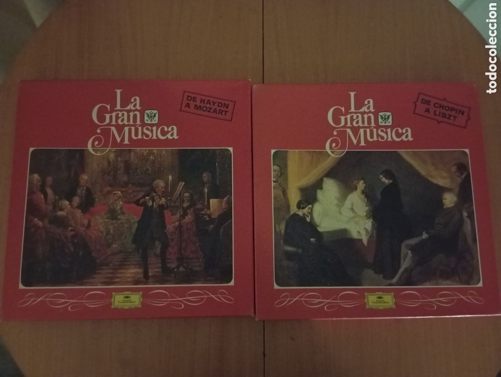 Discos de vinilo: La Gran M&uacute;sica 2 tomos Vinilos - Foto 1