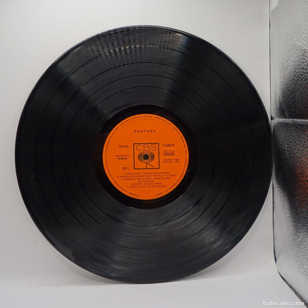 Discos de vinilo: SANTANA - SANTANA - CBS - Foto 4