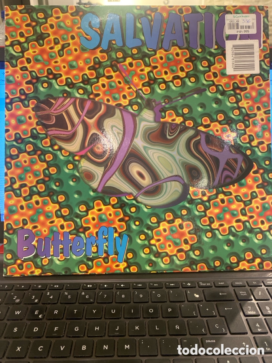 Discos de vinilo: BUTTERLY - SALVATION MAXI SINGLE SPAIN - Foto 1