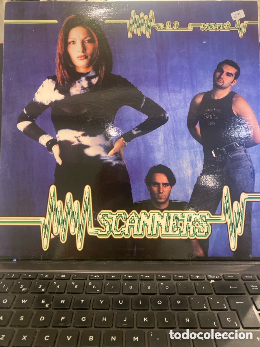 Discos de vinilo: SCANNERS - ALL I WANT MAXI SINGLE SPAIN - Foto 1