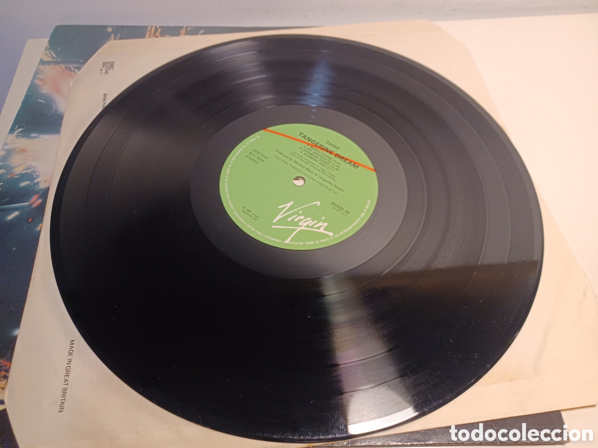 Discos de vinilo: LP vinilo/ Tangerine Dream/ Thief - Foto 3