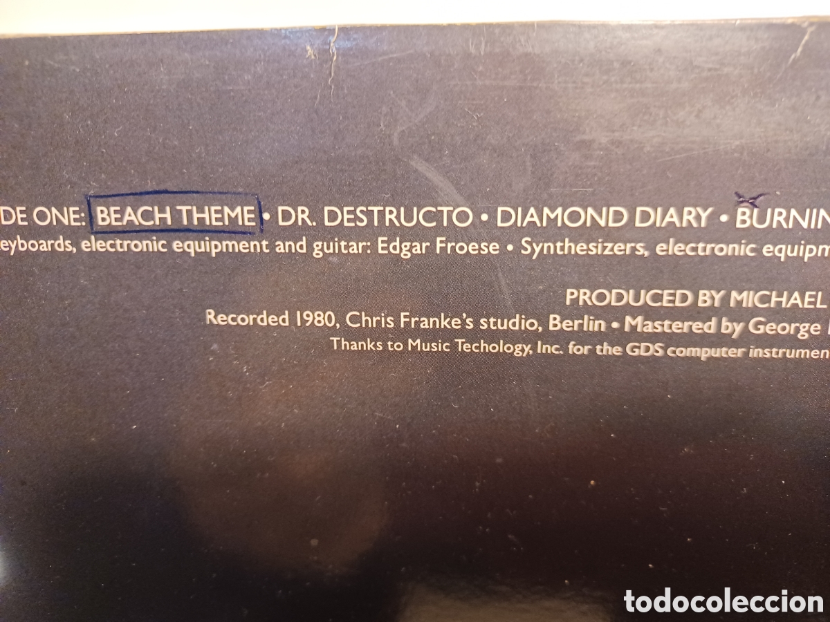Discos de vinilo: LP vinilo/ Tangerine Dream/ Thief - Foto 5