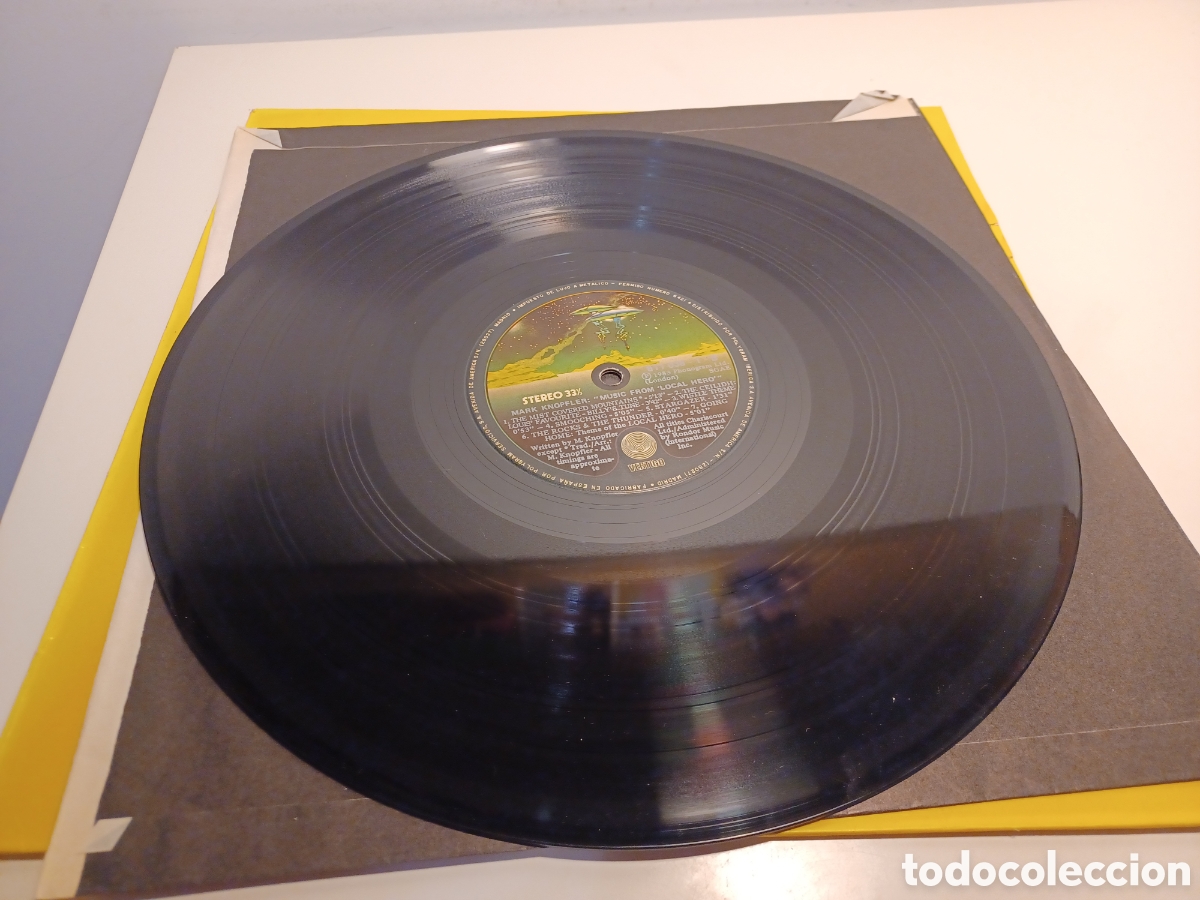 Discos de vinilo: LP Mark Knopfler/Local Hero - Foto 4