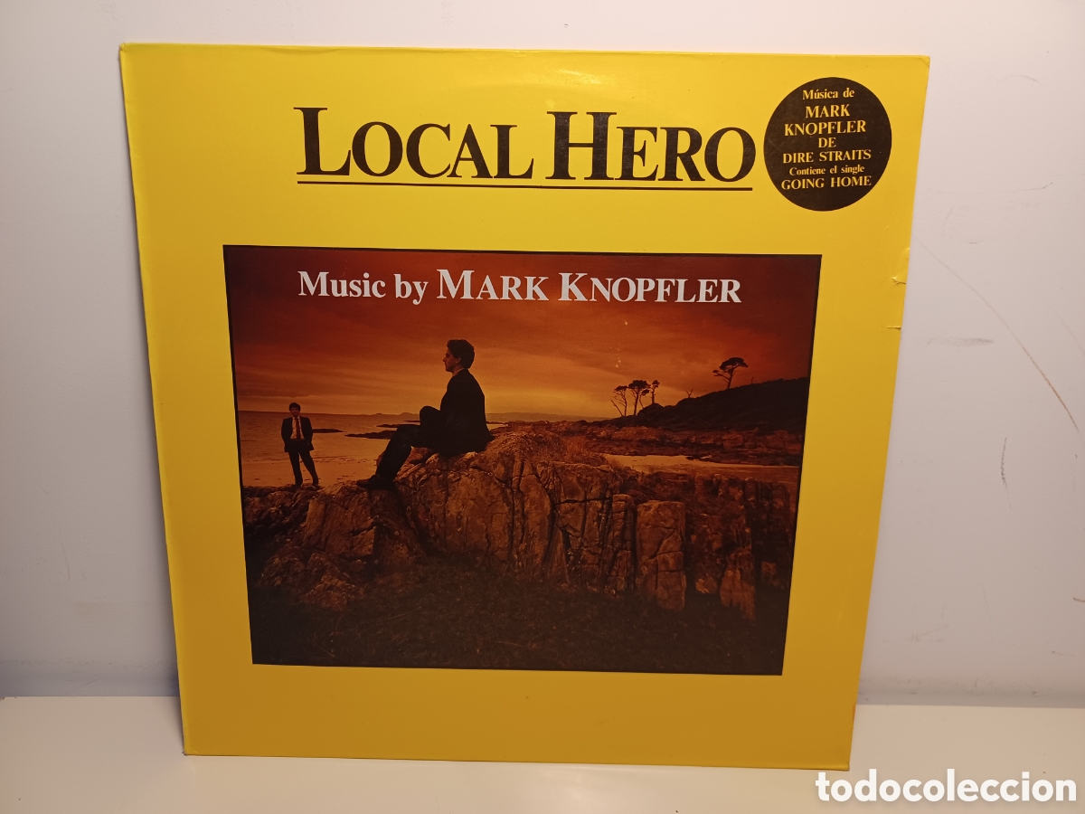 Discos de vinilo: LP Mark Knopfler/Local Hero - Foto 1