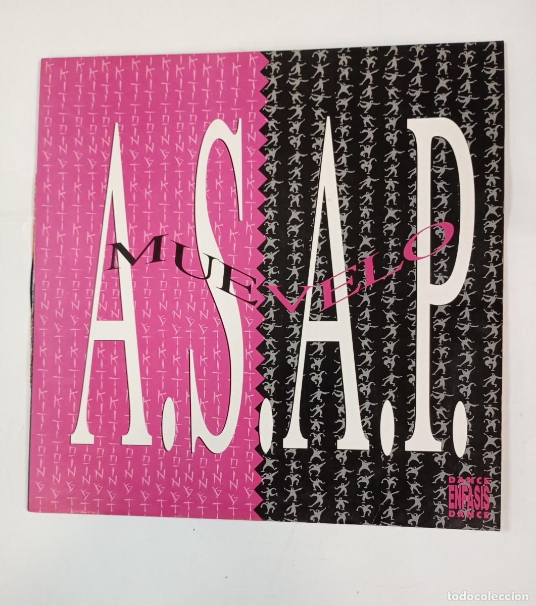 Discos de vinilo: ASAP &ndash; Mu&eacute;velo. MAXI-SINGLE. TDKDA17 - Foto 1