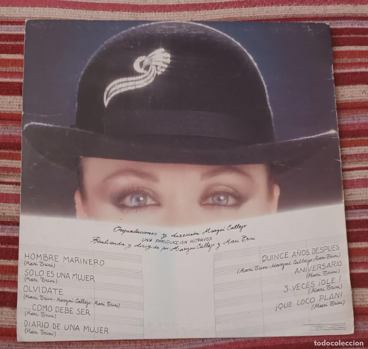 Discos de vinilo: MARI TRINI - DIARIO DE UNA MUJER - LP - Foto 2