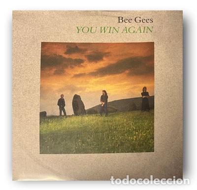 Discos de vinilo: Bee Gees &ndash; You Win Again Single 7&rdquo; - Foto 1