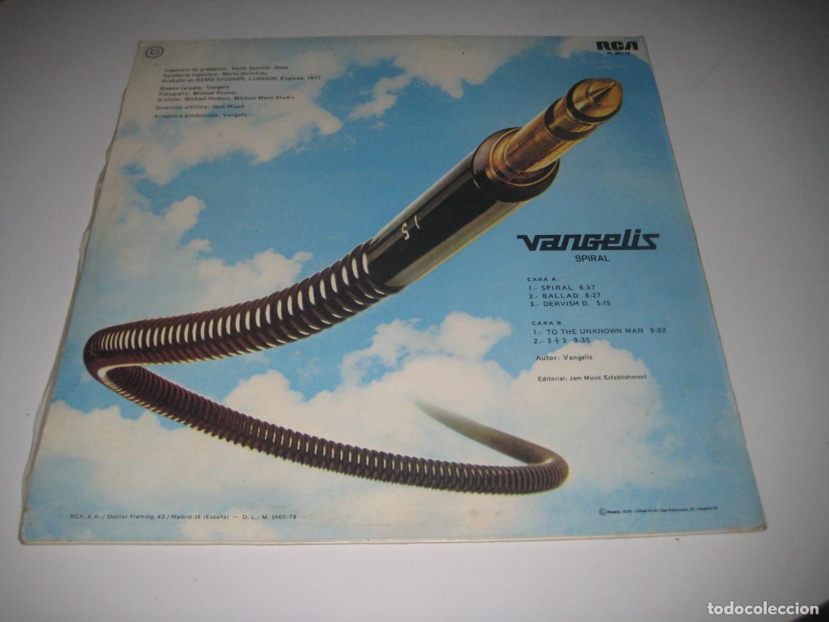 Discos de vinilo: Vangelis - Spiral LP - Foto 2